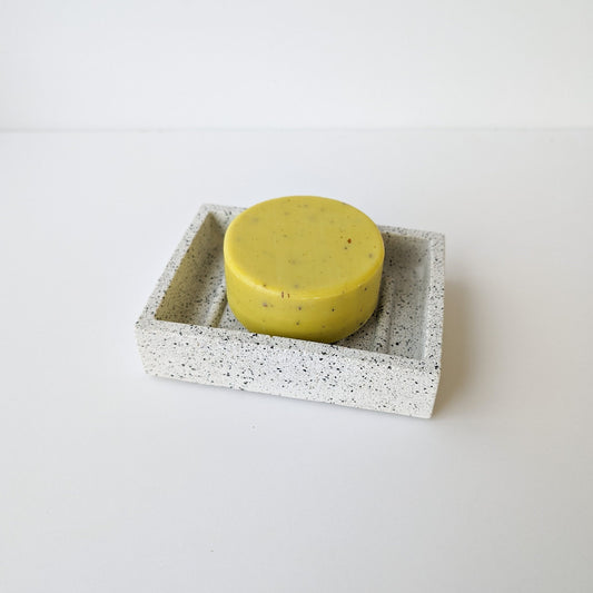 Concrete Soap Dish, Modern Stone Soap Container, Bathroom Soap Dish